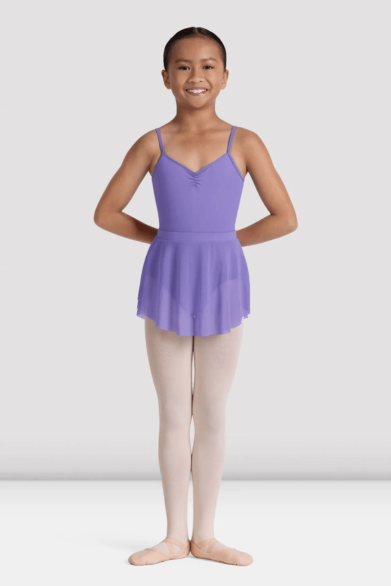 Bloch Girls Viola Mesh Skirt Lavender