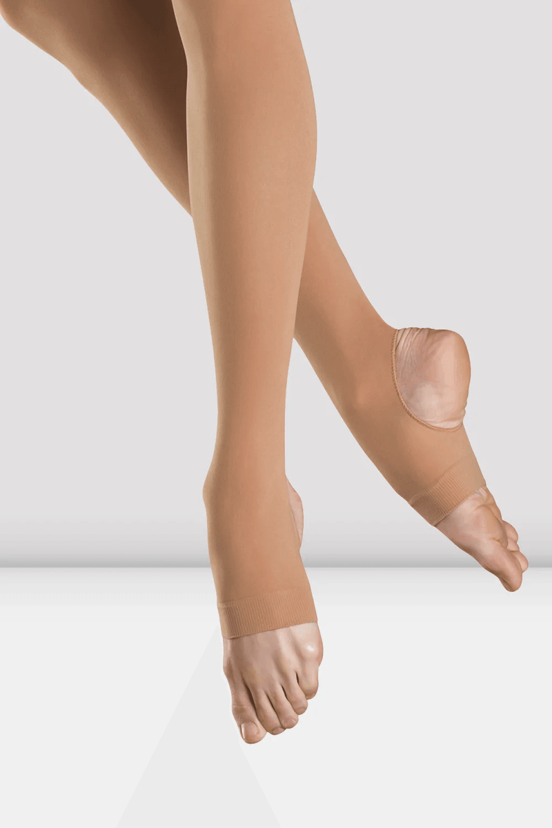 Bloch Girls Endura Stirrup Tights Light Tan