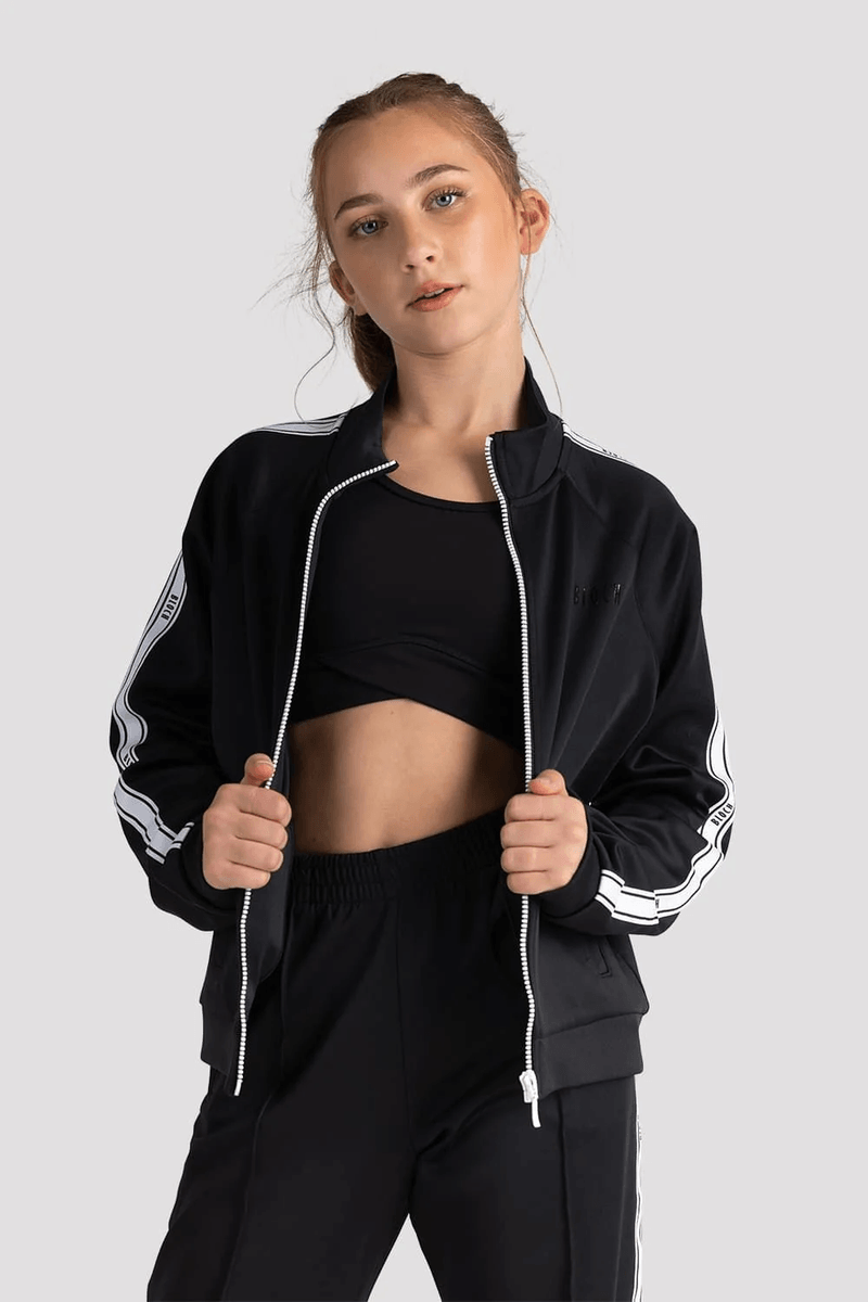 Childrens Bloch Logo Track Jacket Black