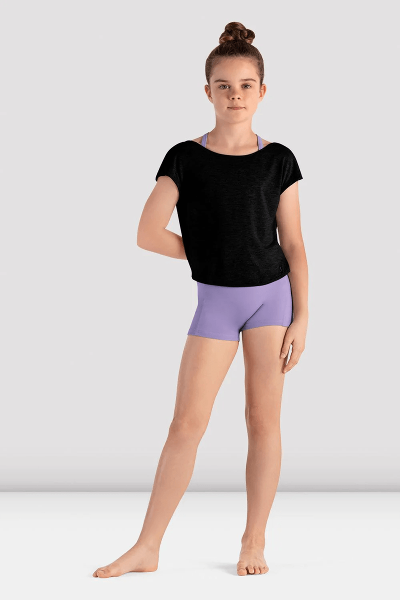 Bloch Girls Akari V Back Top Black