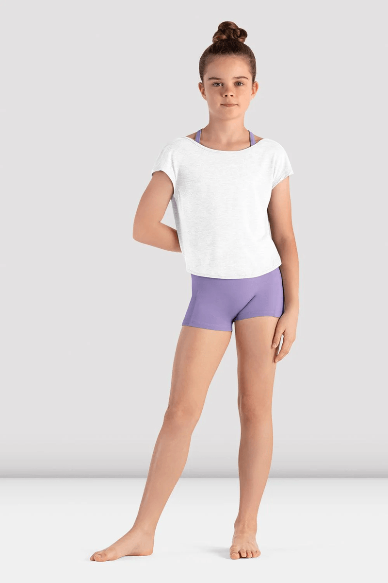 Bloch Girls Akari V Back Top White