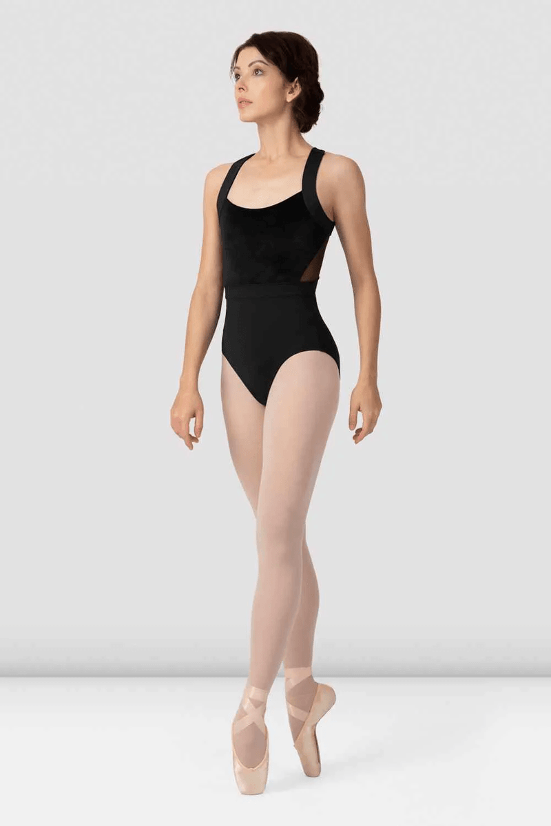 Bloch Tween Boutique Wide Strap Leotard Black