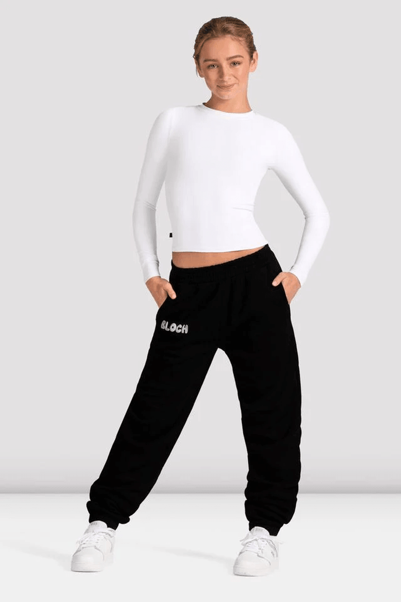 Bloch Girls Reverence Joggers Black