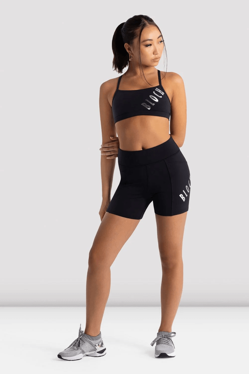 Bloch Girls Signature 3 Inch Logo Short Black
