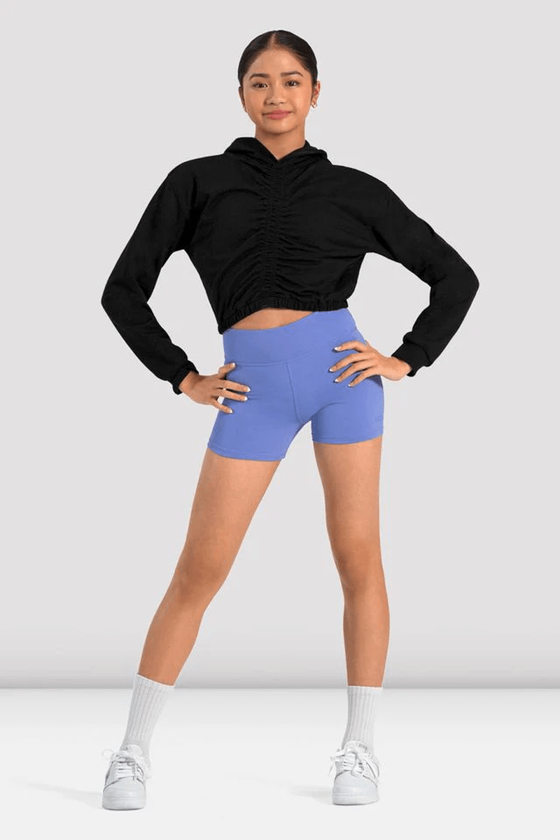 Bloch Girls Freestyle Rhythm Cropped Hoodie Black