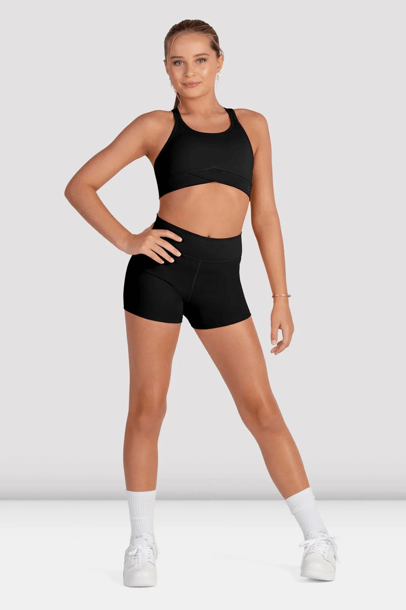 Bloch Girls Striker Camisole Crop Top Black