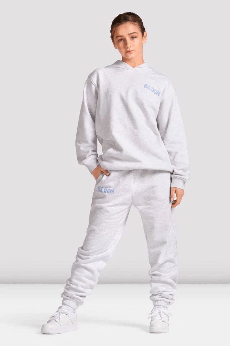 Bloch Girls Reverence Hoodie Snow Marle