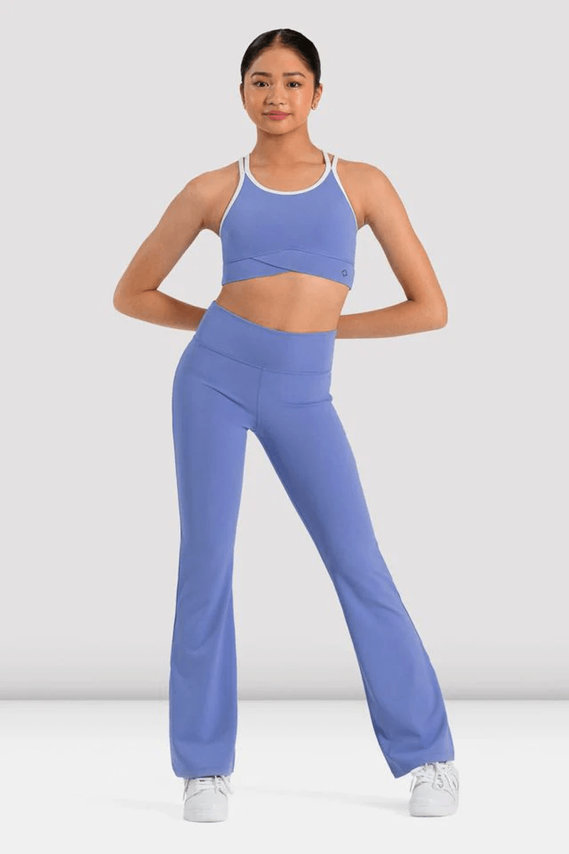 Bloch Girls Striker Camisole Crop Top Cornflower