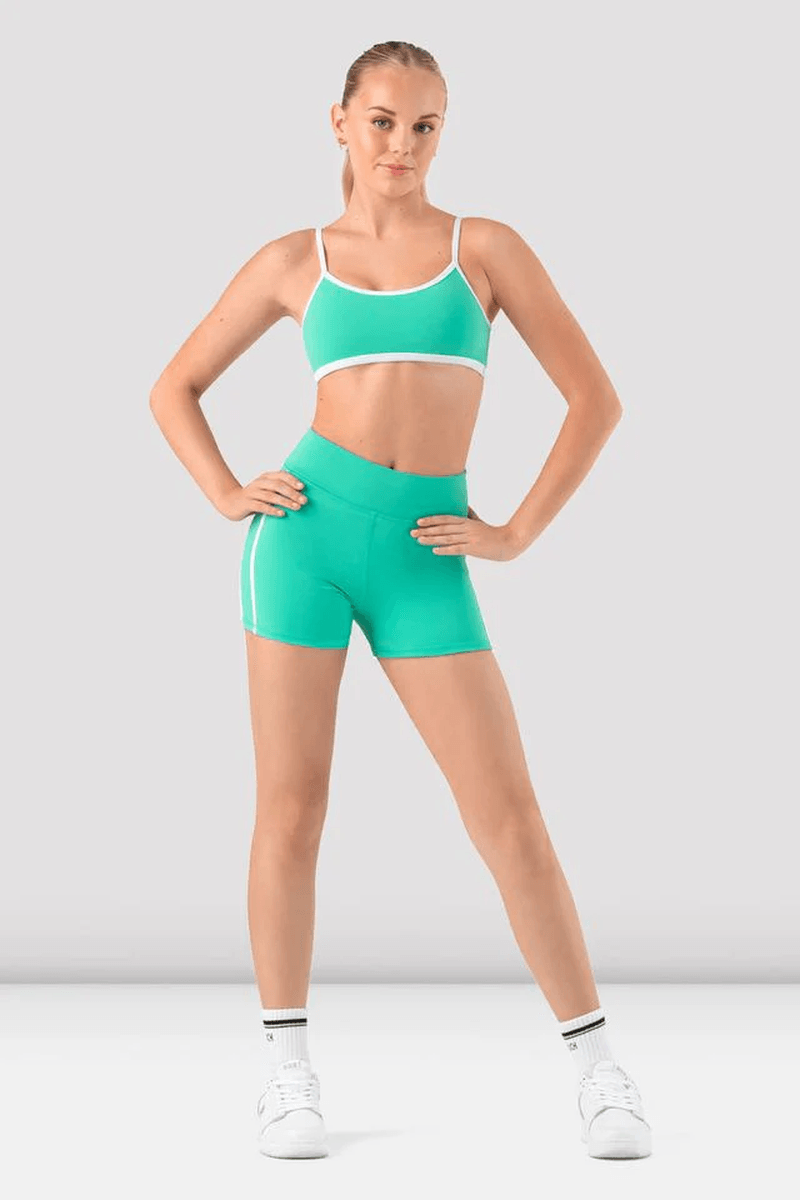 Bloch Girls Eclipse Camisole Crop Top Turquoise Green