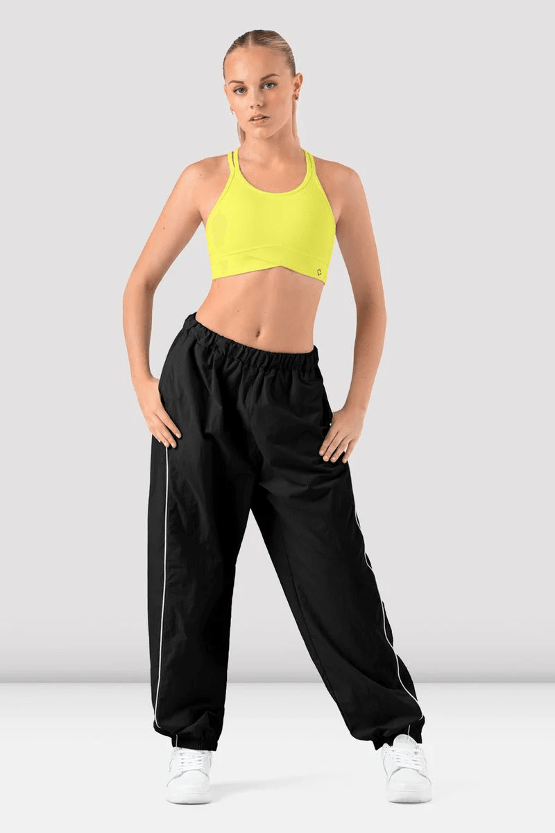 Bloch Girls Striker Camisole Crop Top Neon Yellow