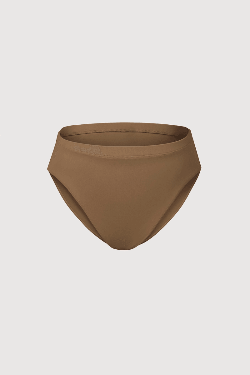 Bloch Girls Zaniah High Waist Brief Almond