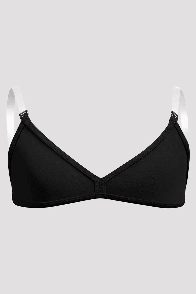 Bloch Girls V Front Bra Top Black