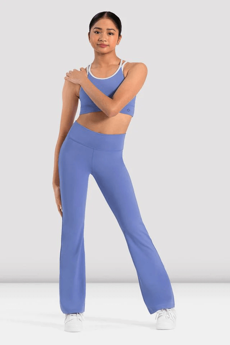 Bloch Girls Signature Flare Legging Cornflower