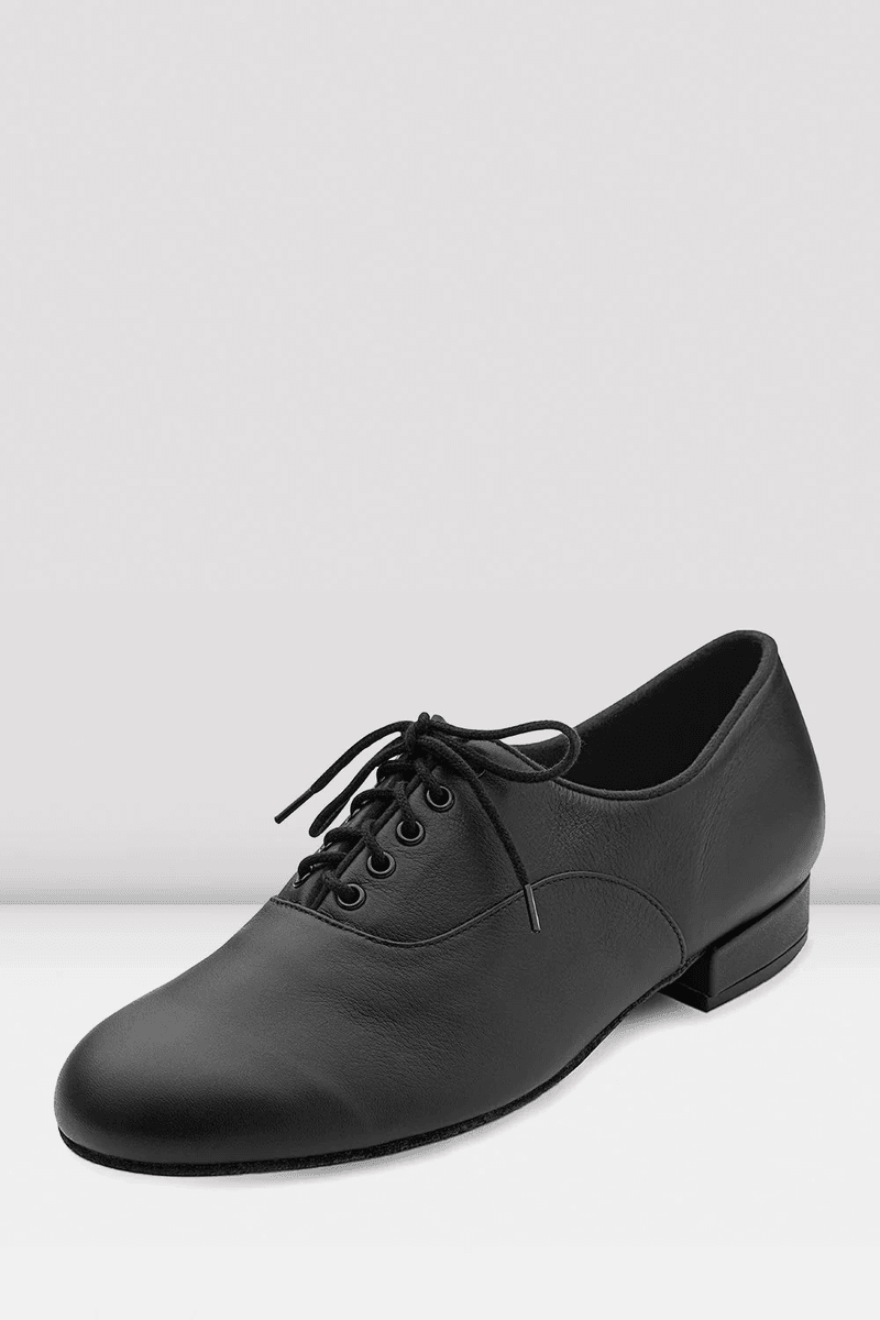 Bloch Mens Xavier Ballroom and Latin Shoes Black Leather