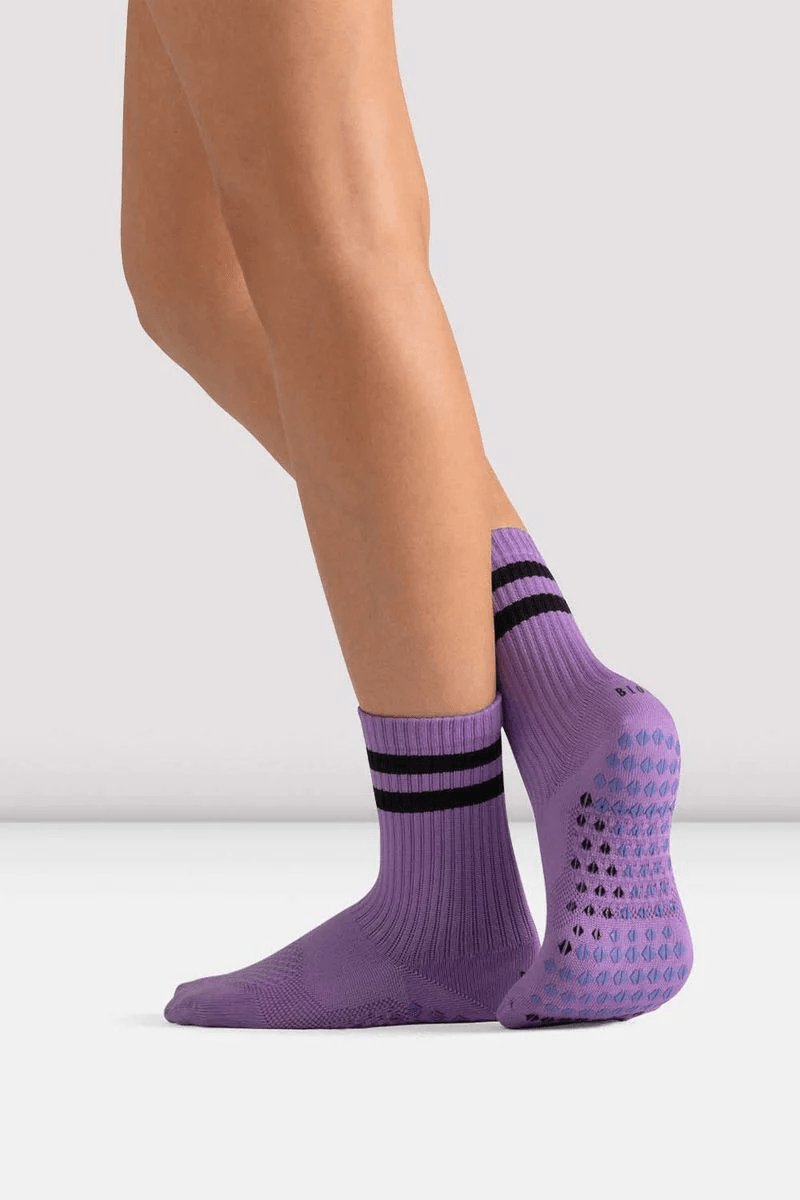 Bloch CoreGrip Pro Pilates Sock Purple