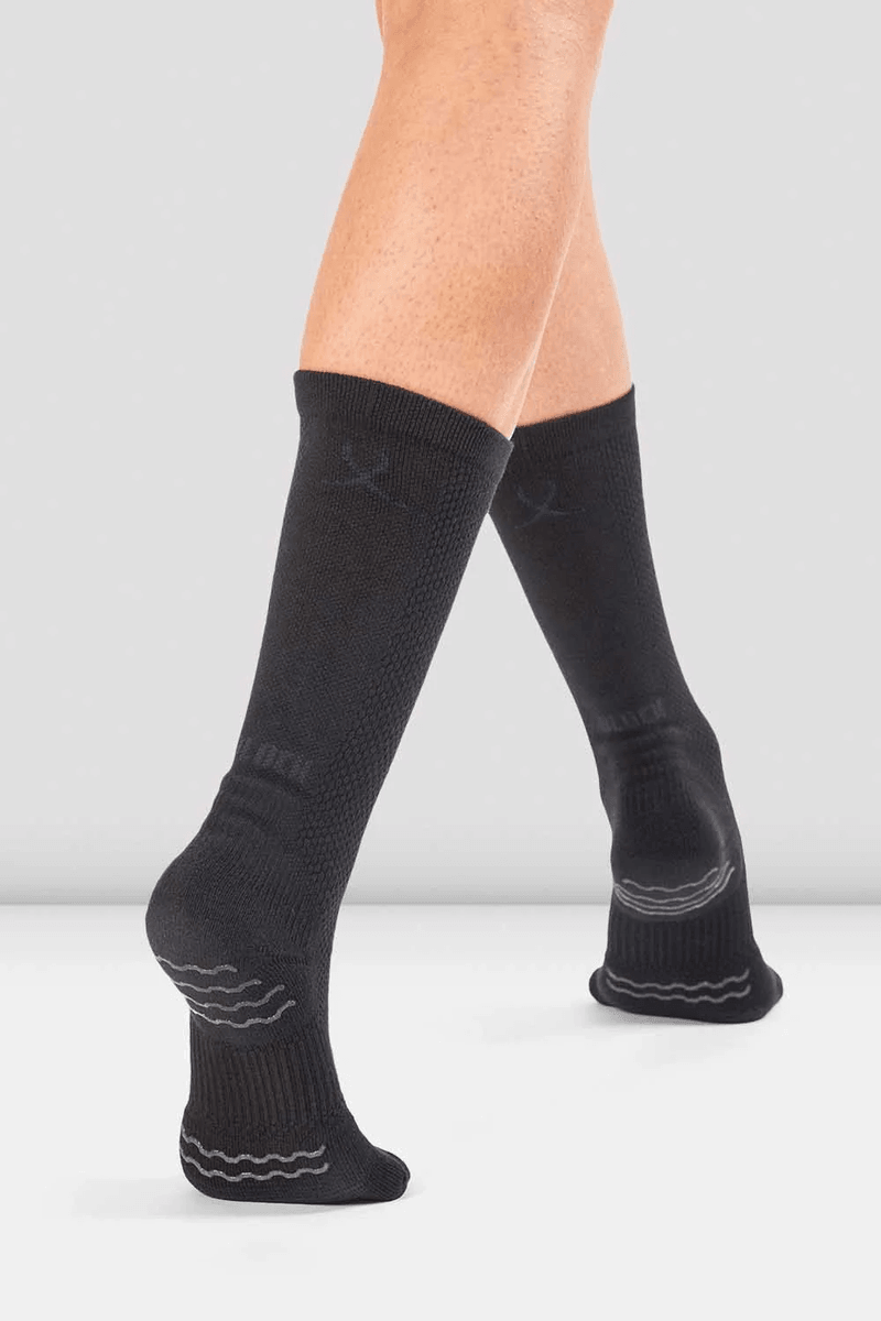 Blochsox Dance Socks Black Knit
