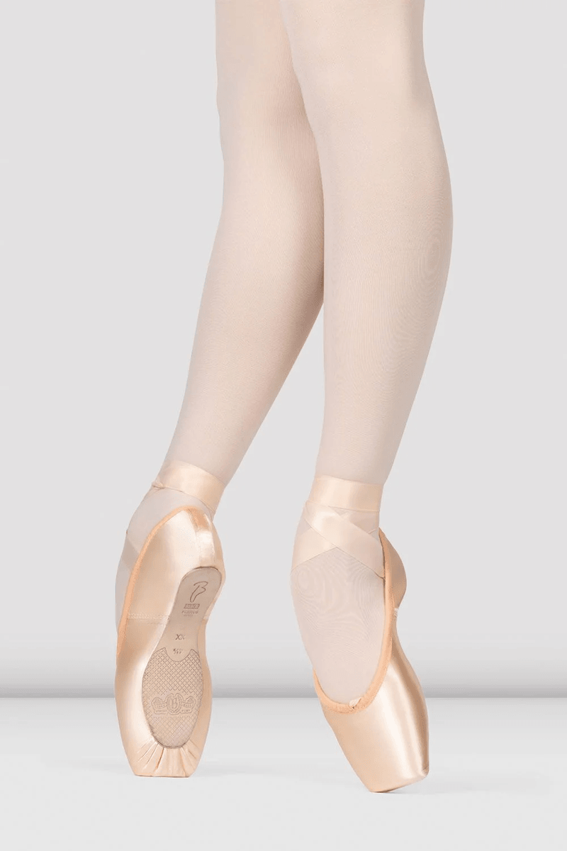 Bloch Flexus Kaia Sepatu Pointe Satin Pink Nougat