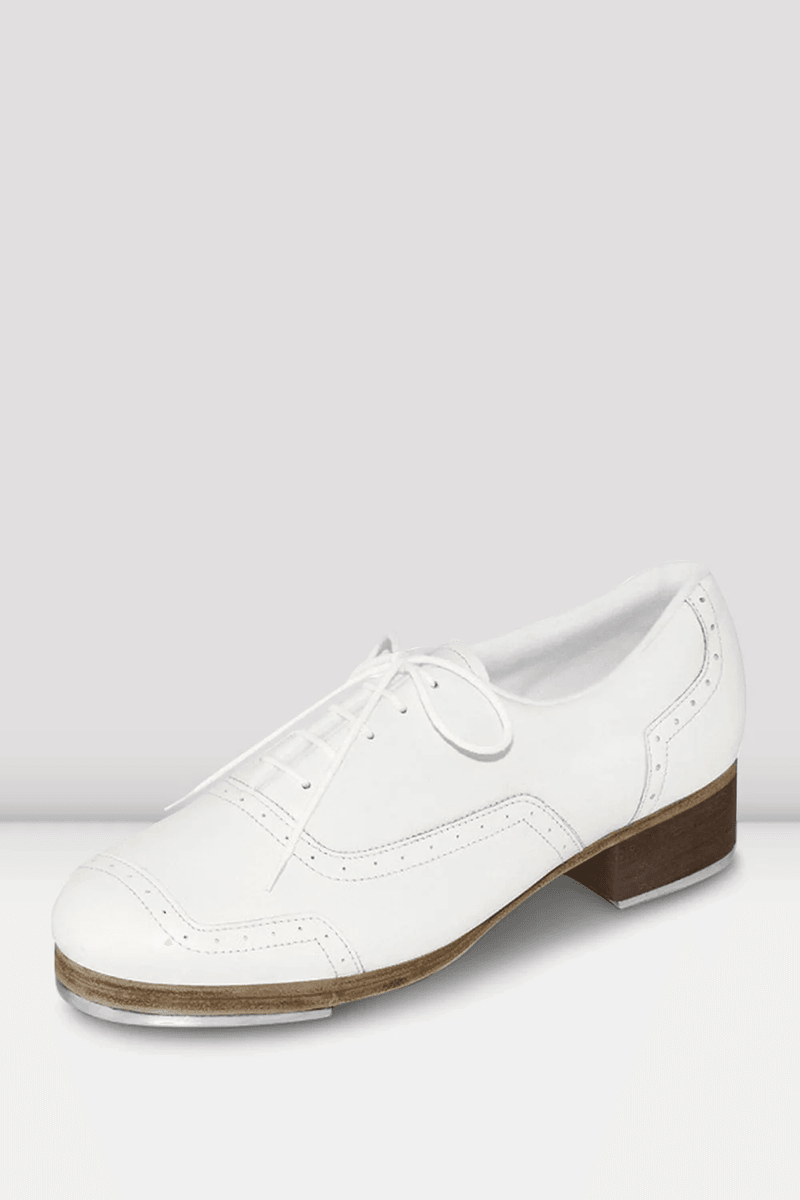 Bloch Mens Jason Samuels Smith Tap Shoes White Leather