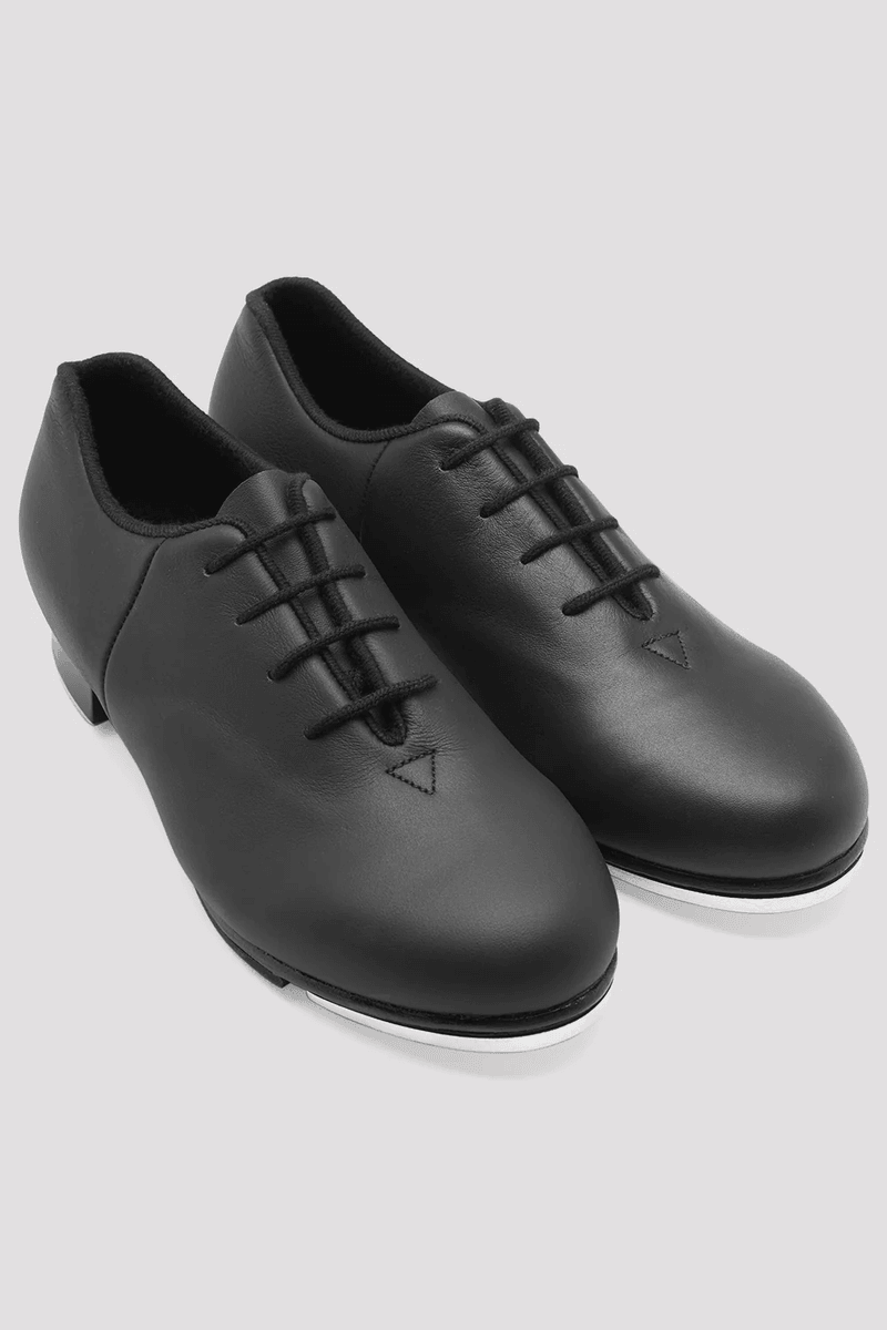 Zapatos De Tap Jazz De Cuero Para Damas Bloch Audeo Negros