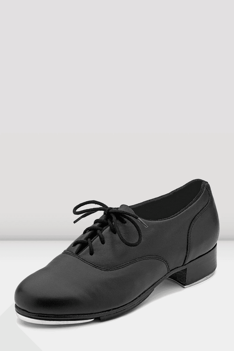 Zapatos De Tap De Cuero Negro Para Damas Bloch Respect