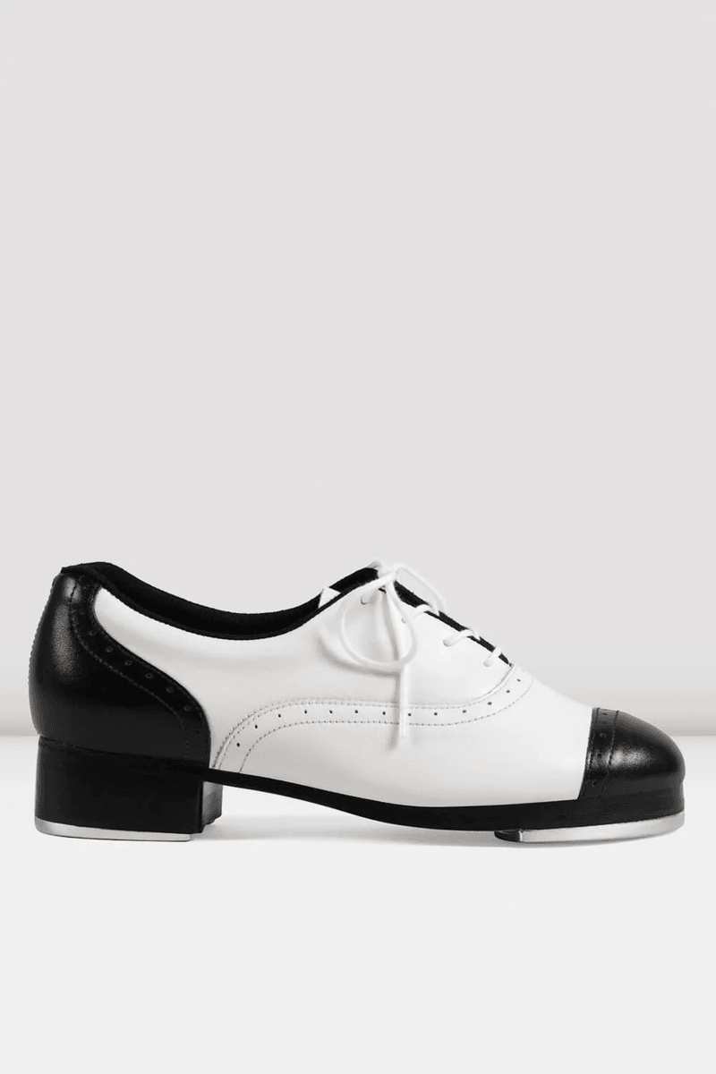 Bloch Ladies Jason Samuels Smith Spectator Tap Shoes Black White Leather