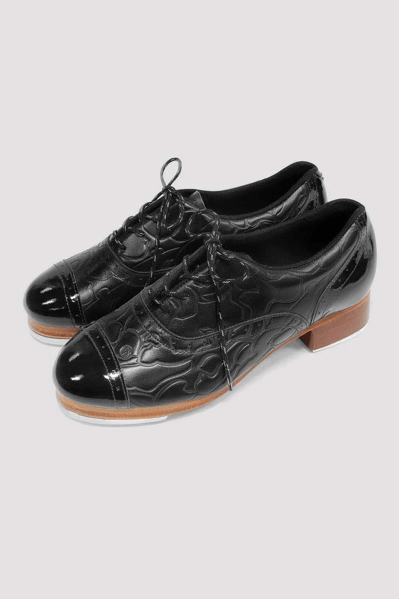 Bloch Ladies Jason Samuels Smith x Distinct Life Tap Shoes Black Leather
