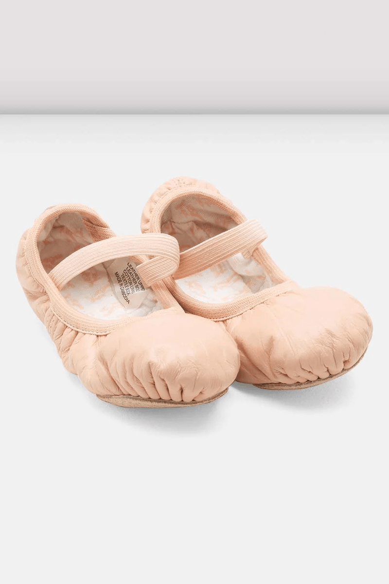 Bloch Childrens Giselle Leather Ballet Shoes Pink Leather