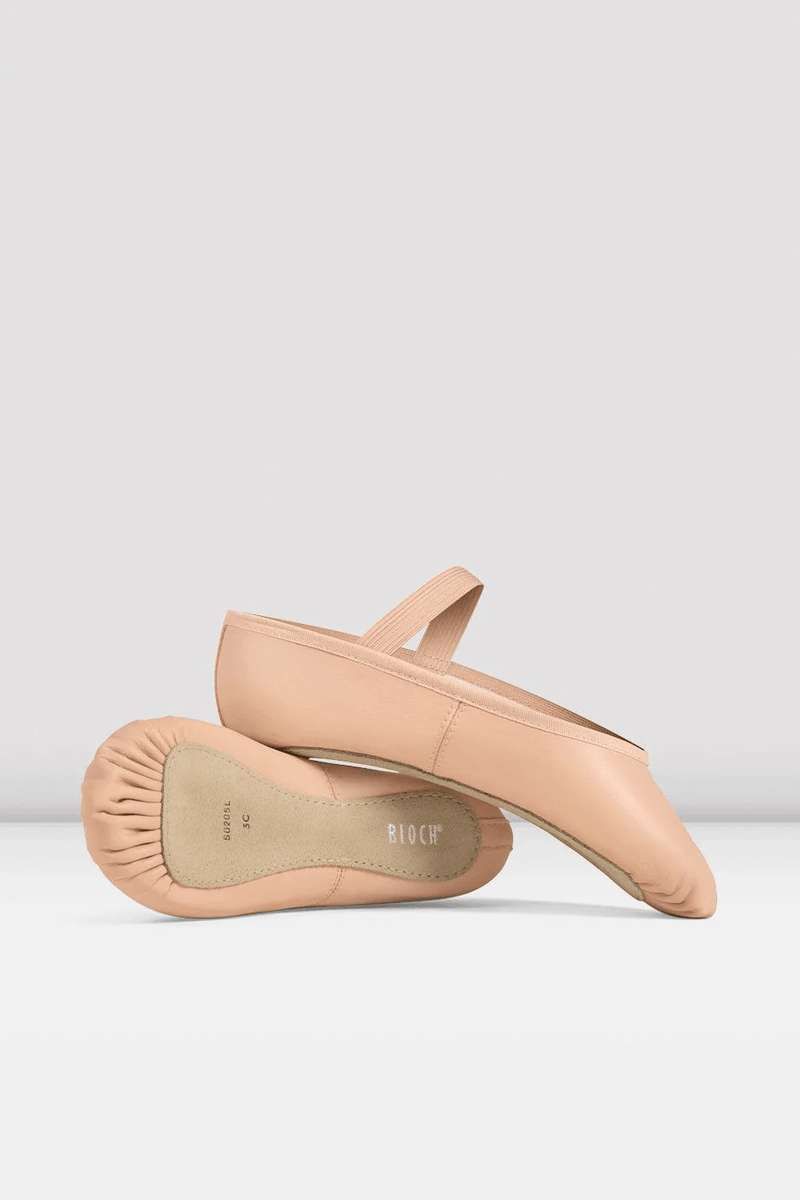 Bloch Toddler Dansoft Leather Ballet Shoes Pink Leather