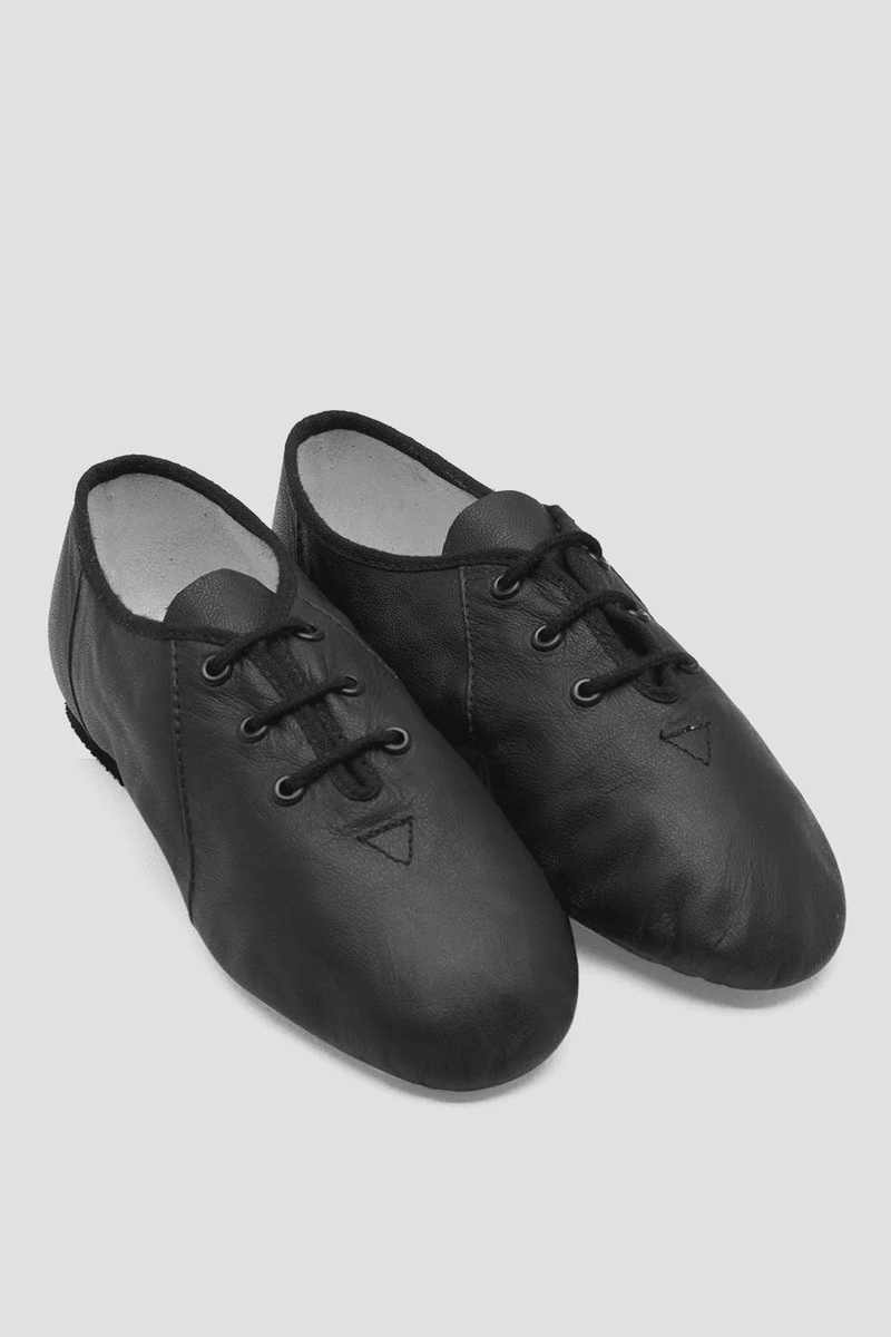 Bloch Childrens Jazzsoft Leather Jazz Shoes Black Leather