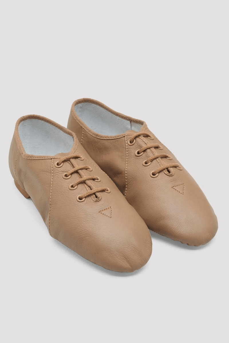 Bloch Childens Jazzsoft Leather Jazz Shoes Tan Leather