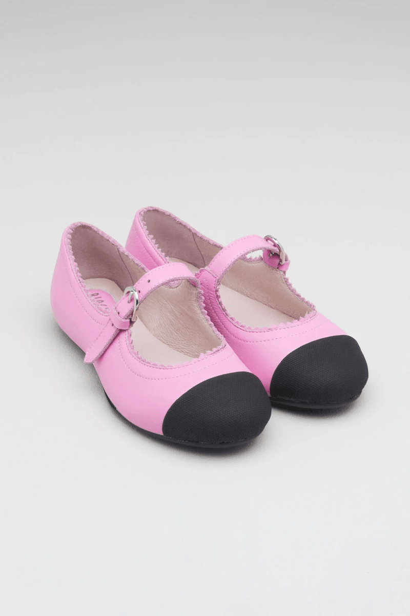 Bloch Girls Cassiopeia Ballet Flats Rose Pink Leather