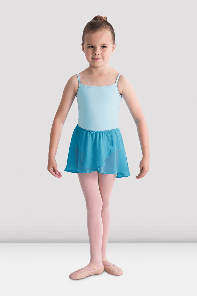 Bloch Girls Barre Stretch Waist Ballet Skirt Turquoise