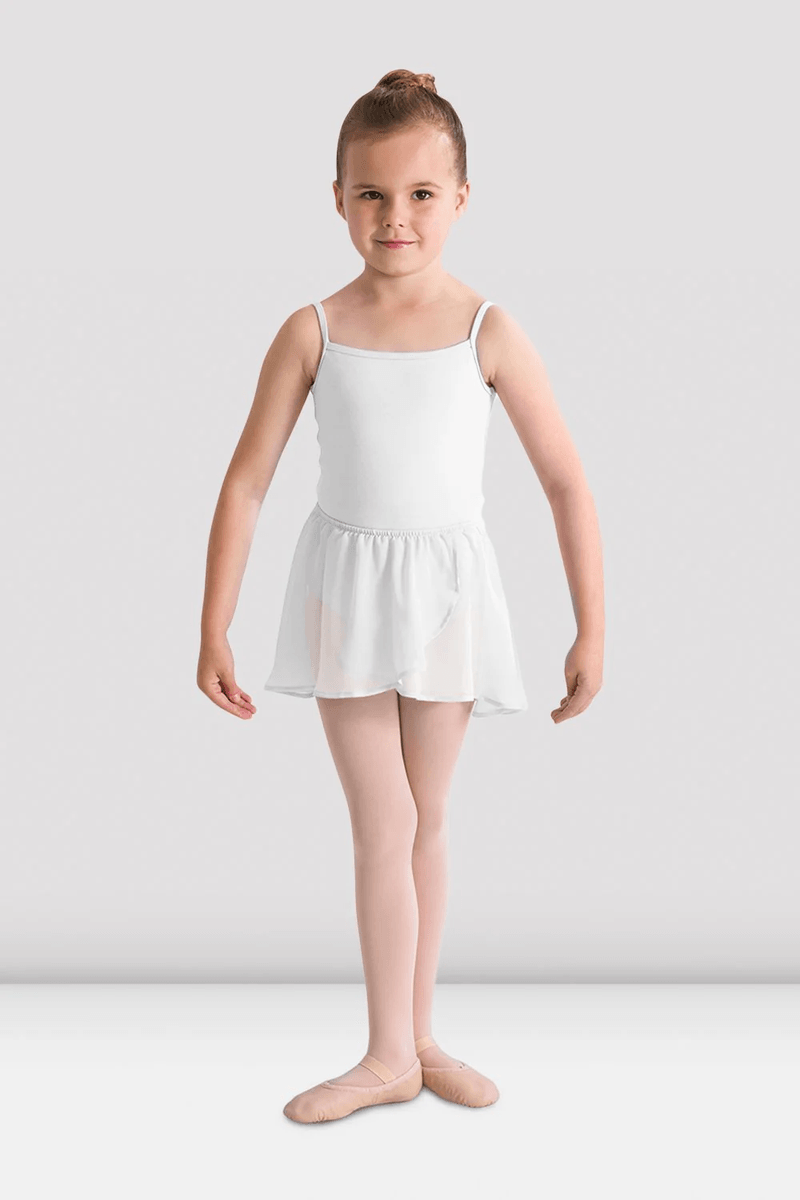 Bloch Girls Barre Stretch Waist Ballet Skirt White