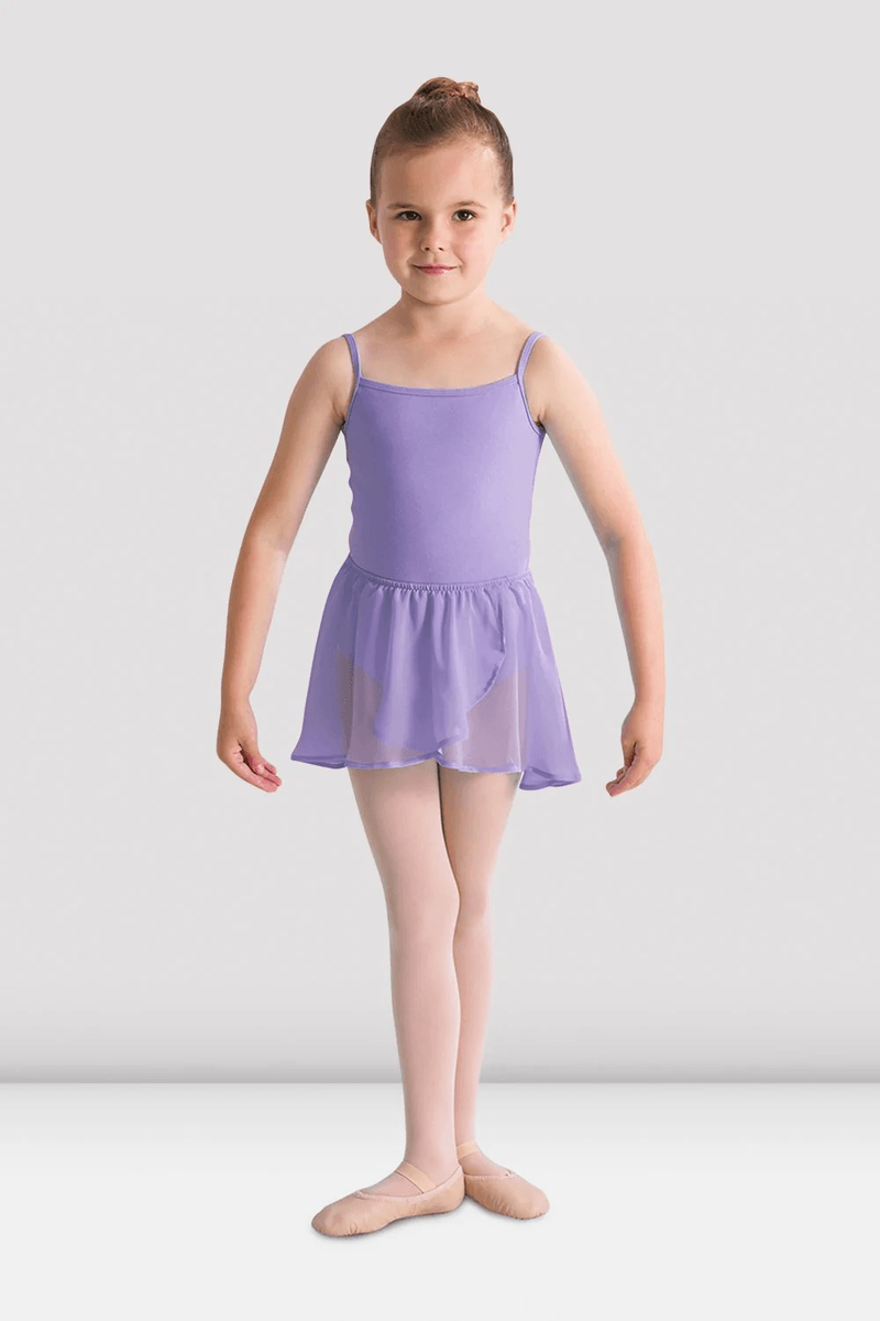 Bloch Girls Barre Stretch Waist Ballet Skirt Lavender