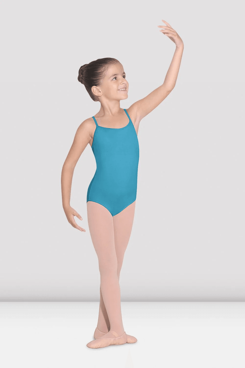 Bloch Girls Parem Camisole Leotard Turquoise