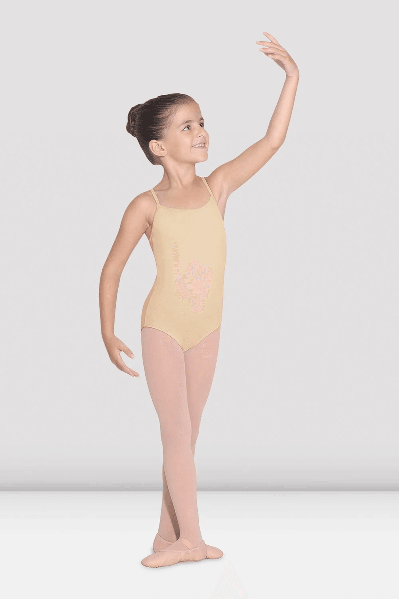 Bloch Girls Parem Camisole Leotard Sand