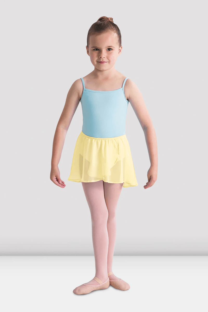 Bloch Girls Barre Stretch Waist Ballet Skirt Sunshine
