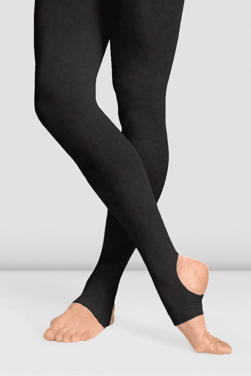 Bloch Girls Contoursoft Stirrup Tights Black
