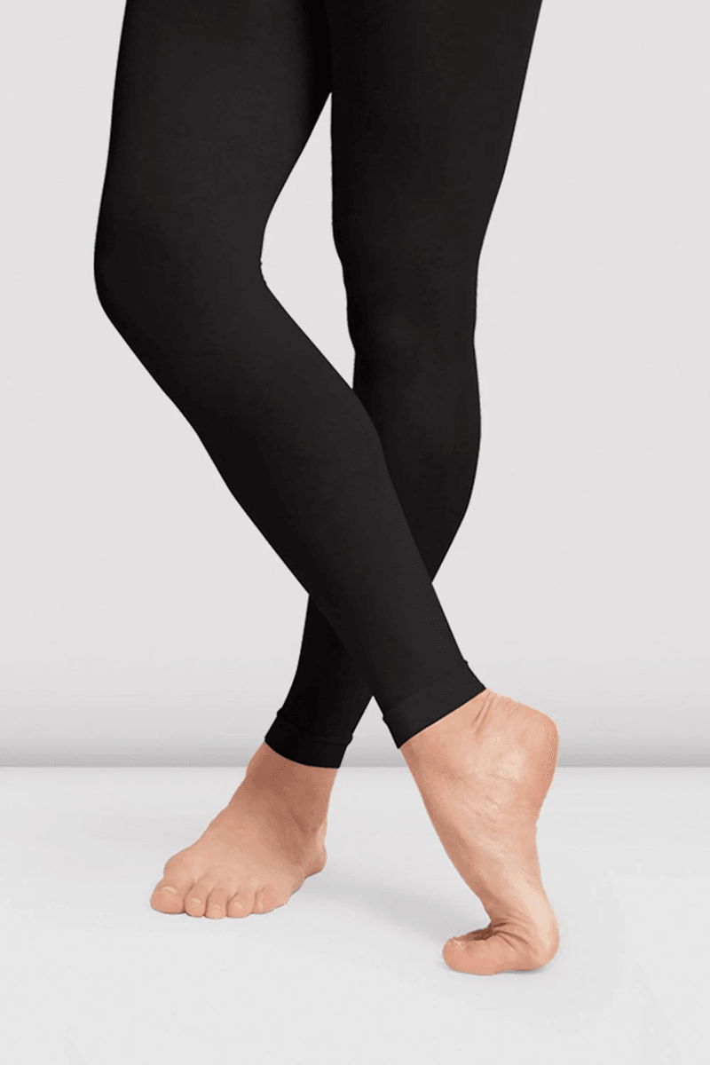 Bloch Ladies Contoursoft Footless Tights Black