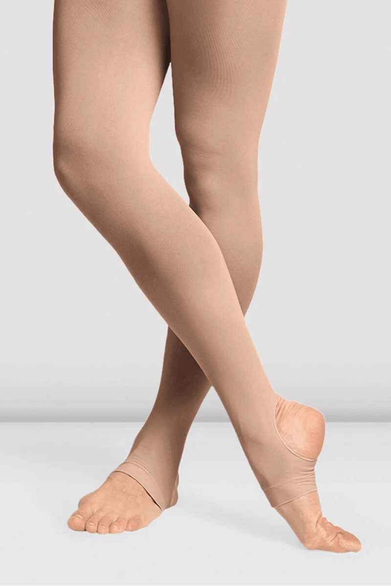 Bloch Ladies Contoursoft Stirrup Tights Tan